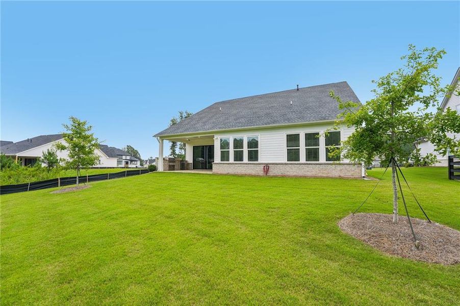 Exterior details and patio area of a home in , Cumming (Image 28).