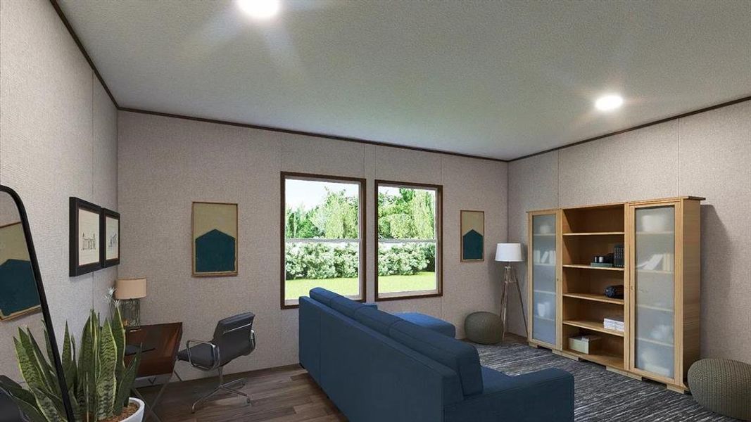 Furnished interior view inside a new home in , Kemp (Image 4).