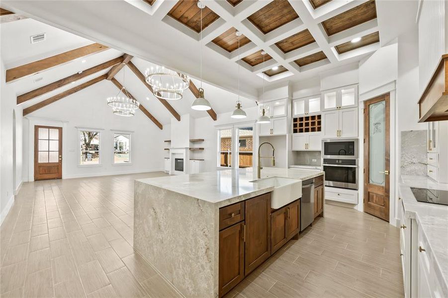 Furnished interior view inside a new home in , Fort Worth (Image 8).