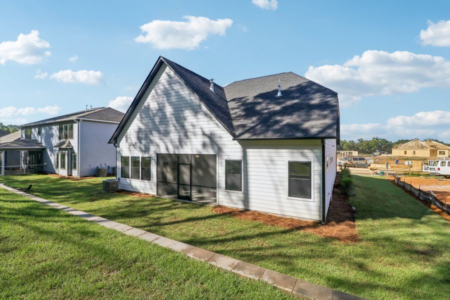 Representative exterior photo of a completed home built from the Audrey II by Great Southern Homes in Collins Cove, Chapin, SC (Image 32).