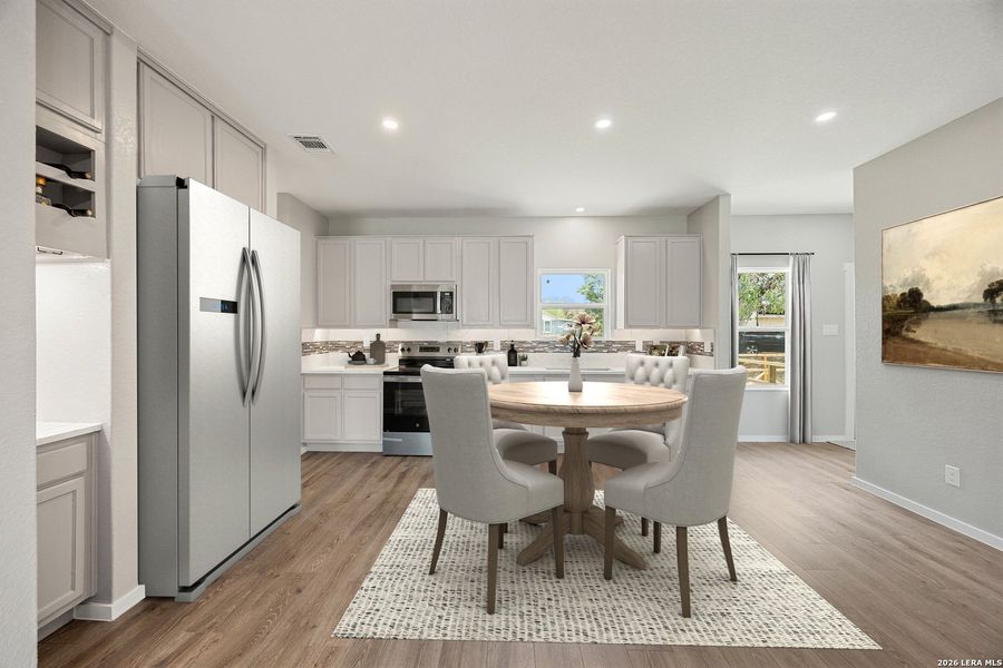 Furnished interior view inside a new home in , Somerset (Image 14).