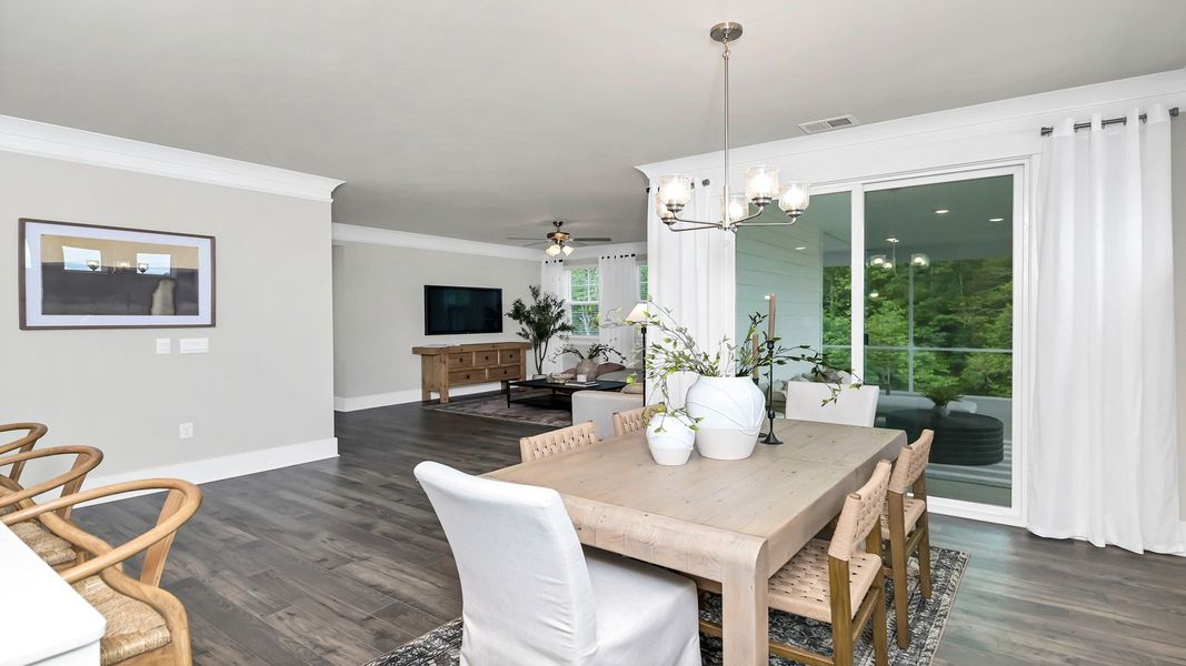 Furnished interior view inside a new home in Cross Creek, Lexington (Image 15).