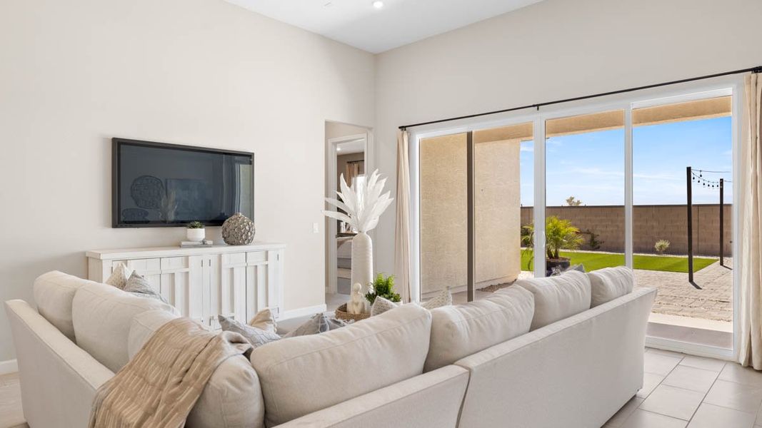 Furnished interior view inside a new home in Zanjero Pass, Waddell (Image 16).