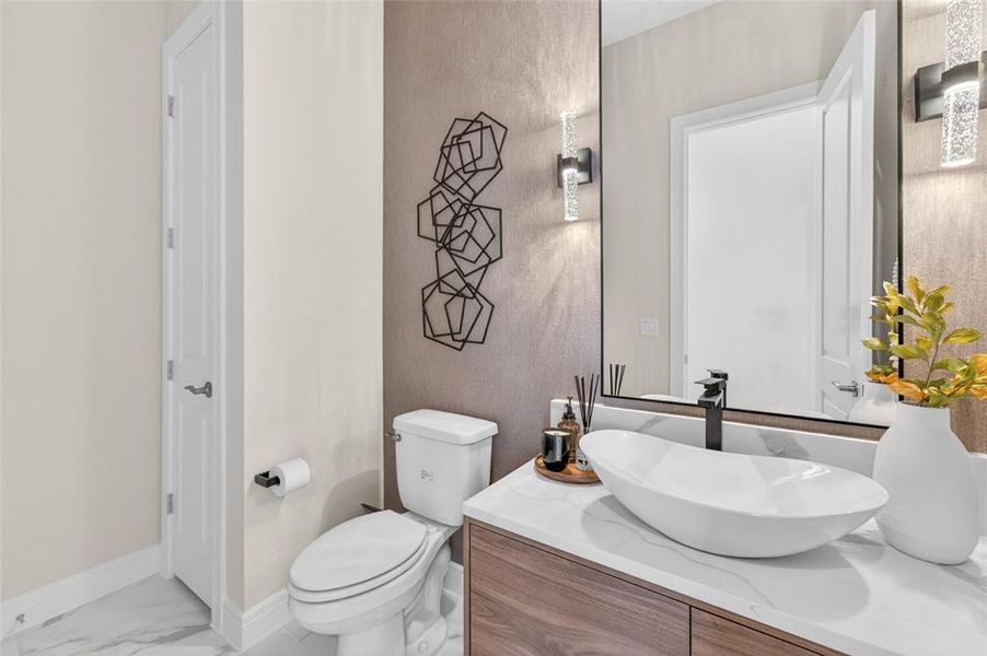 Furnished interior view inside a new home in , Orlando (Image 18).