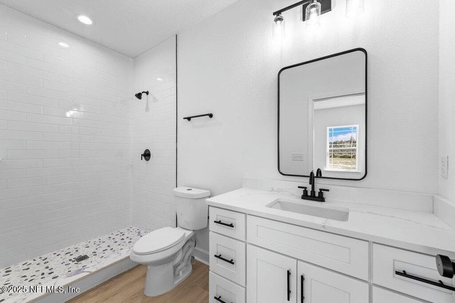 Furnished interior view inside a new home in , Glen St. Mary (Image 8).