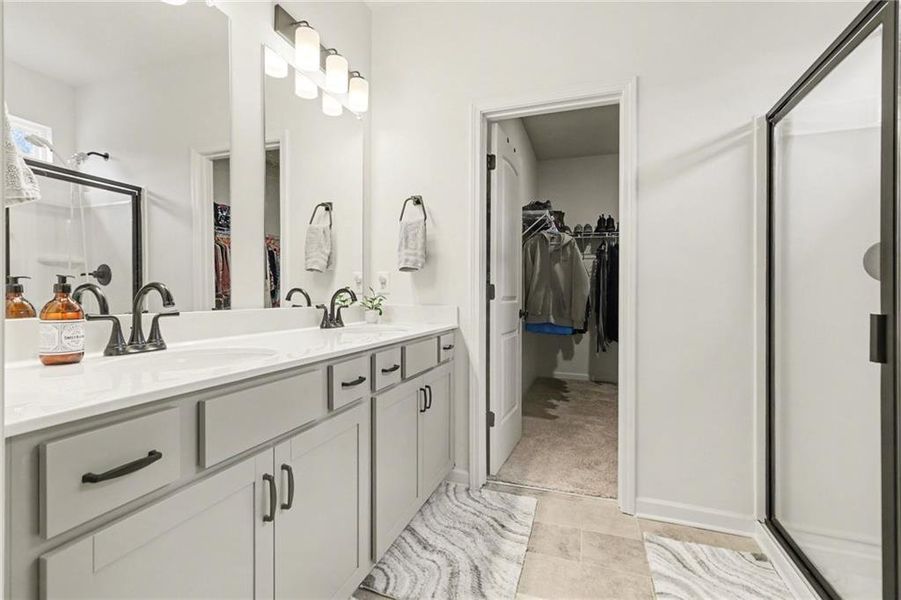 Furnished interior view inside a new home in Morgan Landing, Carrollton (Image 25).