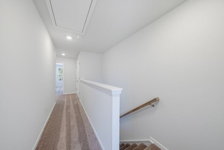 Spacious, unfurnished interior of a new home in Sweetbrier, Durham (Image 17).