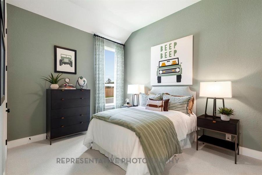 Furnished interior view inside a new home in Mosaic: 60ft. lots, Celina (Image 6).