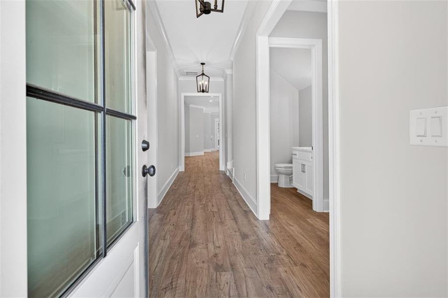 Spacious, unfurnished interior of a new home in , Flowery Branch (Image 60). Spacious, unfurnished interior of a new home in , Flowery Branch (Image 60).