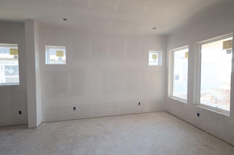 In-progress construction of a new home in The Grand Prairie 40’, Hockley, TX (Image 32). In-progress construction of a new home in The Grand Prairie 40’, Hockley, TX (Image 32).