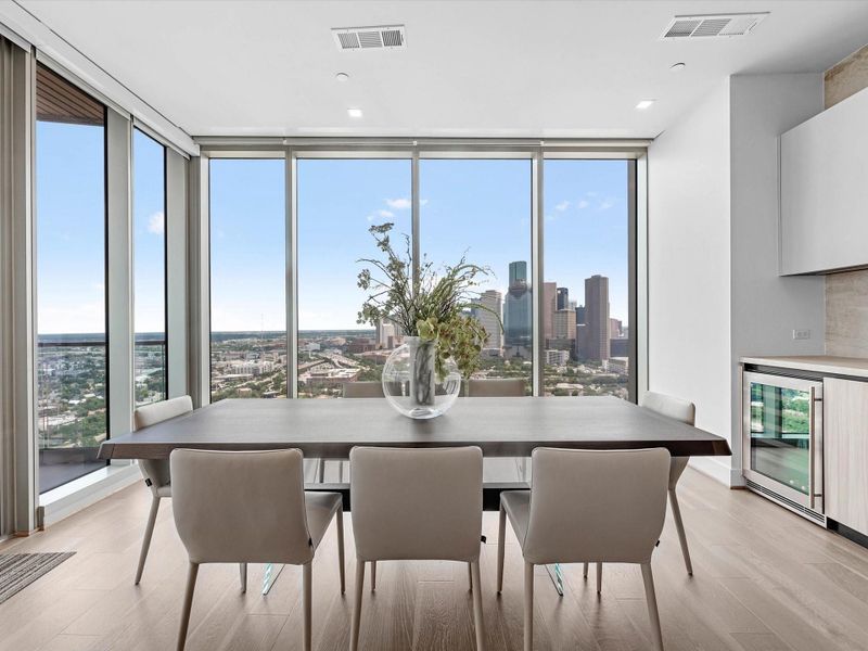 Furnished interior view inside a new home in , Houston (Image 7).