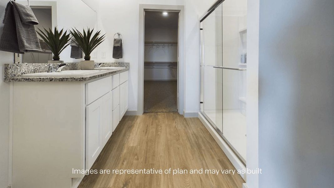 Furnished interior view inside a new home in Overlook West, Wolfforth (Image 14).