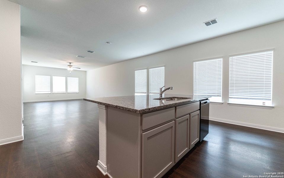 Furnished interior view inside a new home in Hickory Ridge, Elmendorf (Image 9).