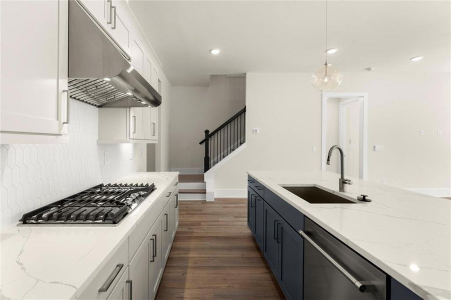 Furnished interior view inside a new home in Hillgrove Preserve, Powder Springs (Image 9).