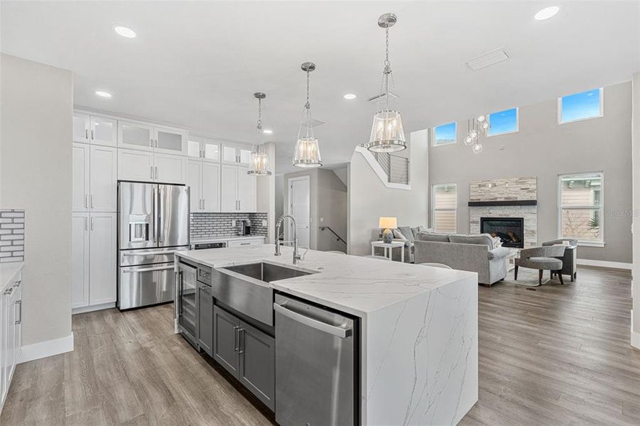 Furnished interior view inside a new home in , Flagler Beach (Image 6). Furnished interior view inside a new home in , Flagler Beach (Image 6).