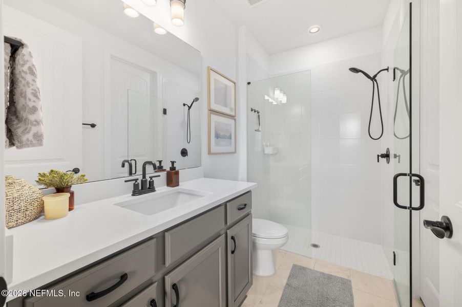 Furnished interior view inside a new home in Rolling Hills, St. Augustine (Image 31).