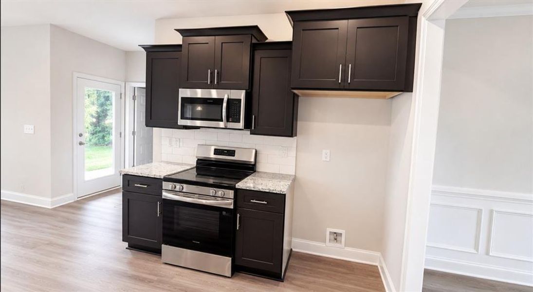 Furnished interior view inside a new home in Habersham Meadows, Demorest (Image 5).