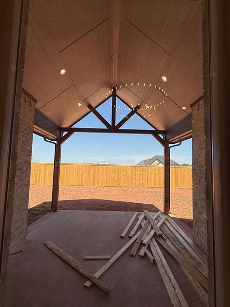 Exterior details and patio area of a home in , Abilene (Image 23). Exterior details and patio area of a home in , Abilene (Image 23).