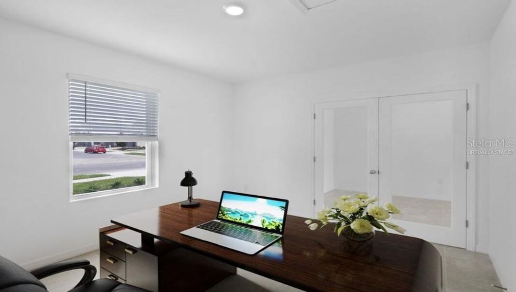 Furnished interior view inside a new home in Waterstone, Groveland (Image 7). Furnished interior view inside a new home in Waterstone, Groveland (Image 7).