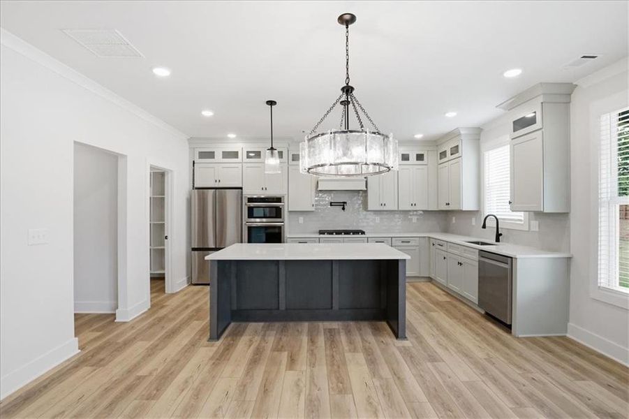 Furnished interior view inside a new home in , Lawrenceville (Image 11).