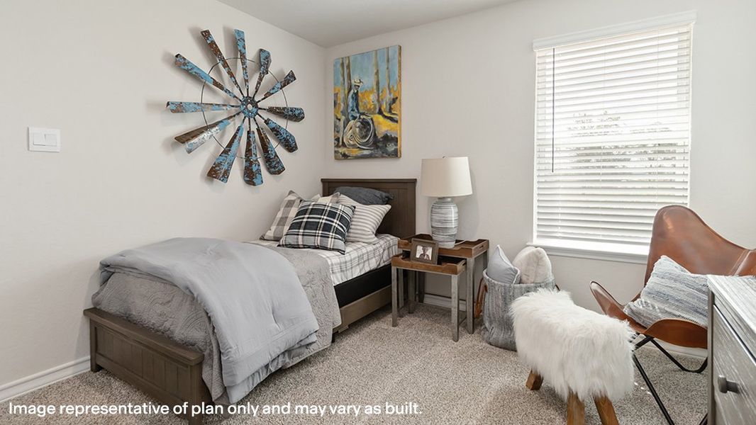 Furnished interior view inside a new home in Steele Creek, Cibolo (Image 29).