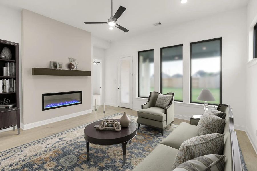 Sabine C Family room