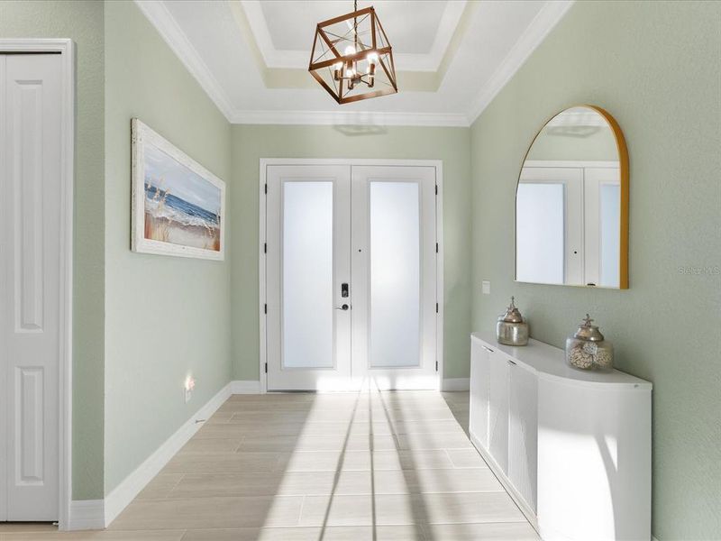 Furnished interior view inside a new home in , Rotonda West (Image 14).