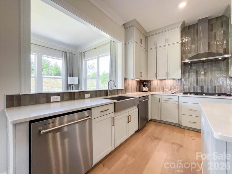 Furnished interior view inside a new home in , Huntersville (Image 11).