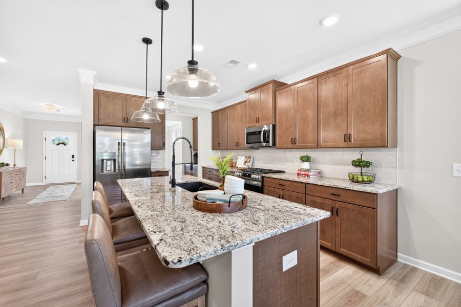 Furnished interior view inside a new home in Sagebrook, Powder Springs (Image 11).
