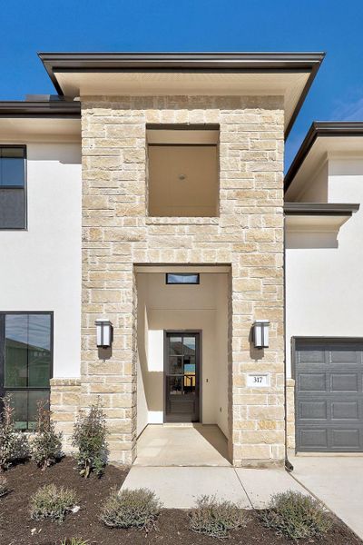 Exterior details and patio area of a home in Nolina, Georgetown (Image 3).
