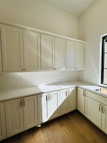PANTRY & PREP KITCHEN WITH 2ND SINK