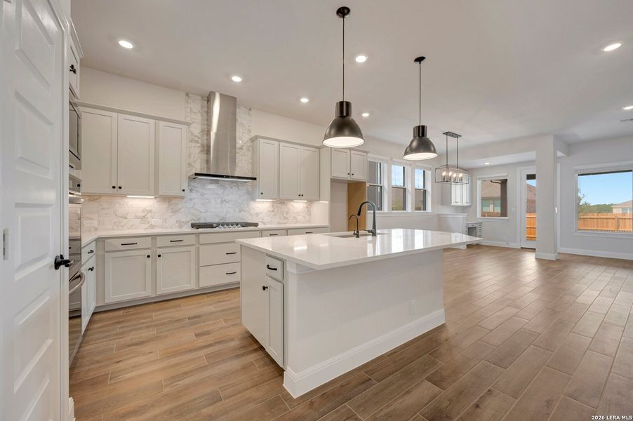 Furnished interior view inside a new home in Davis Ranch 50', San Antonio (Image 6).