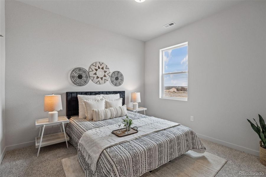 Furnished interior view inside a new home in , Pueblo West (Image 39).