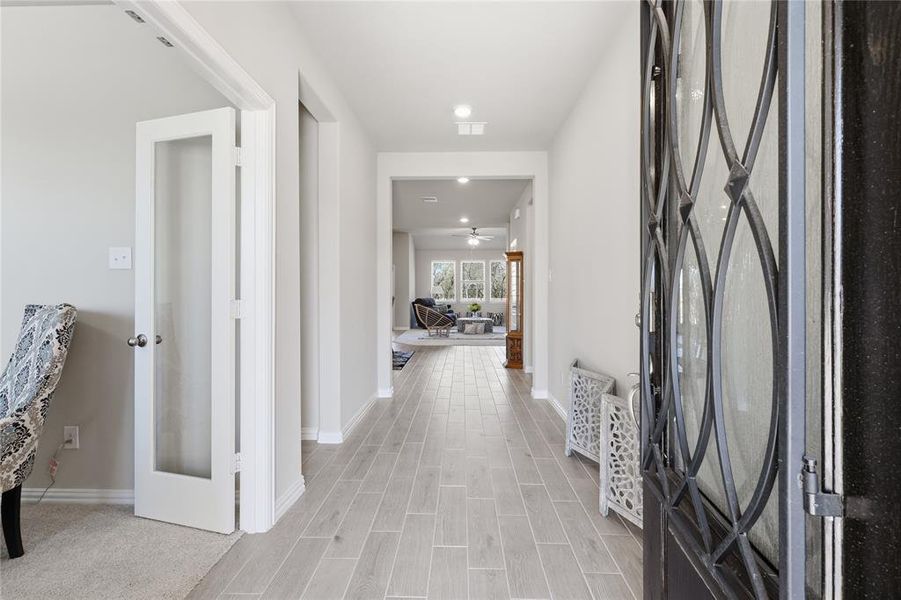 Furnished interior view inside a new home in Stark Farms, Denton (Image 19).