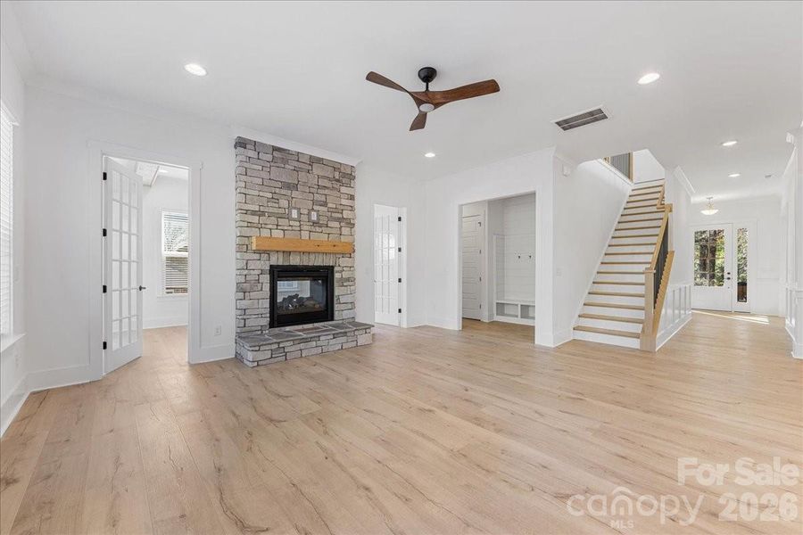 Spacious, unfurnished interior of a new home in , Charlotte (Image 31). Spacious, unfurnished interior of a new home in , Charlotte (Image 31).