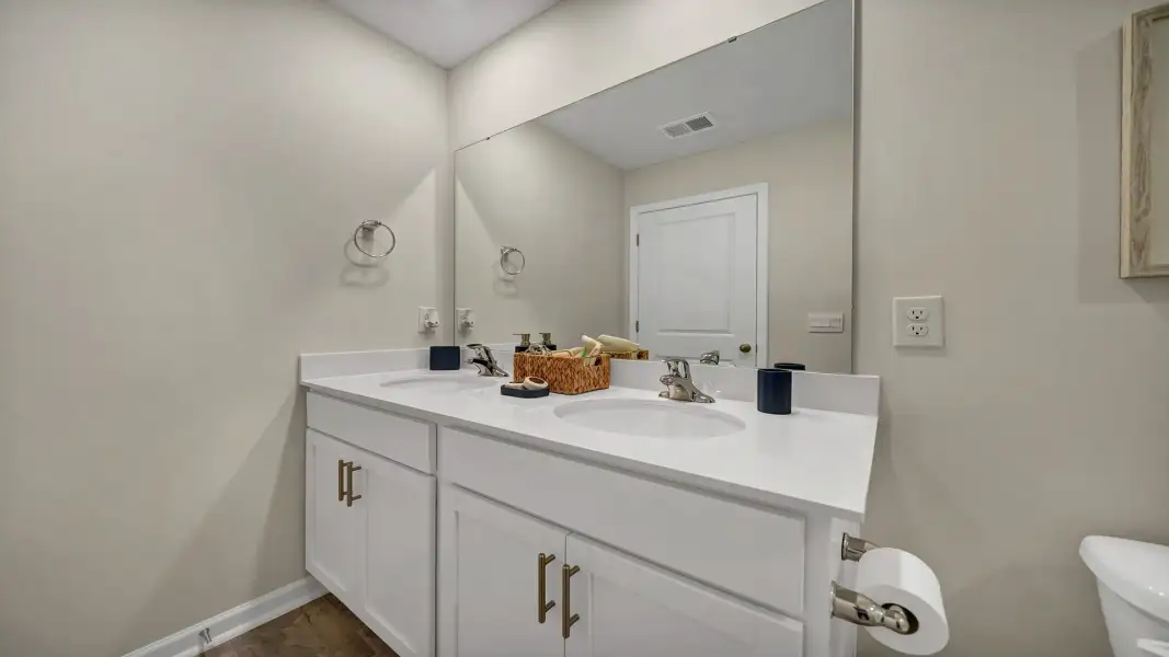 Furnished interior view inside a new home in Hunter's Branch Townhomes, Hopkins (Image 14).