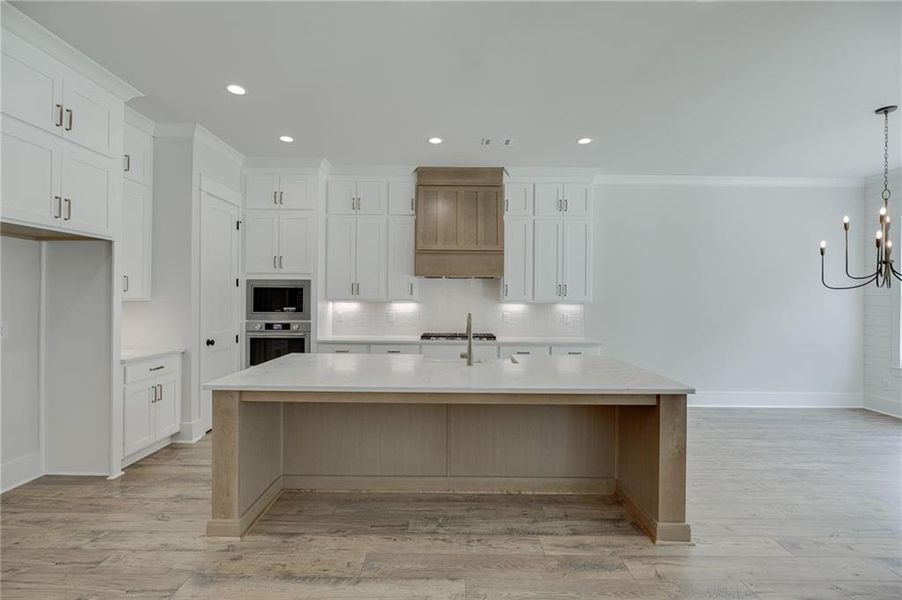 Furnished interior view inside a new home in , Statham (Image 13).