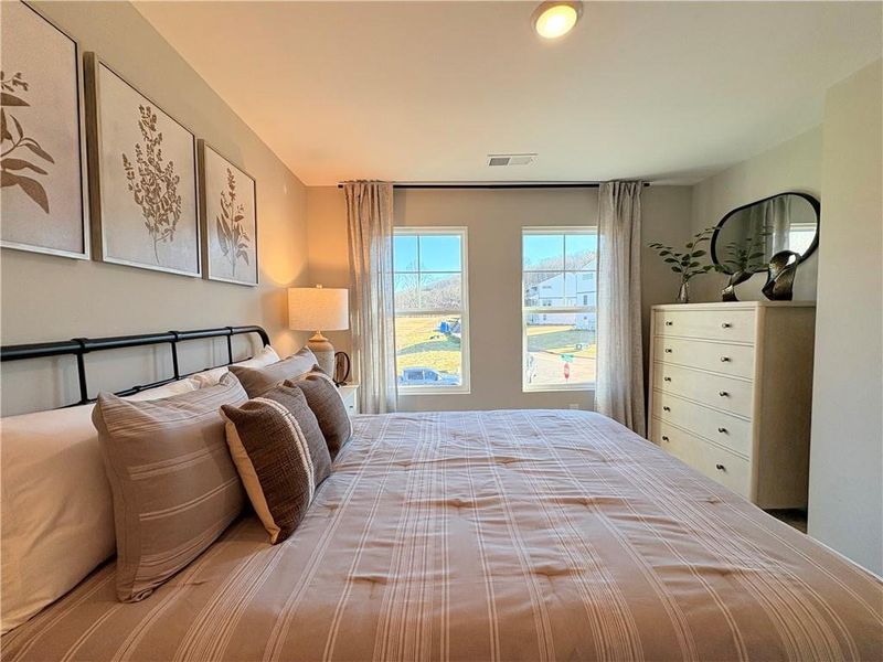 Furnished interior view inside a new home in Hemingway, Cumming (Image 22).
