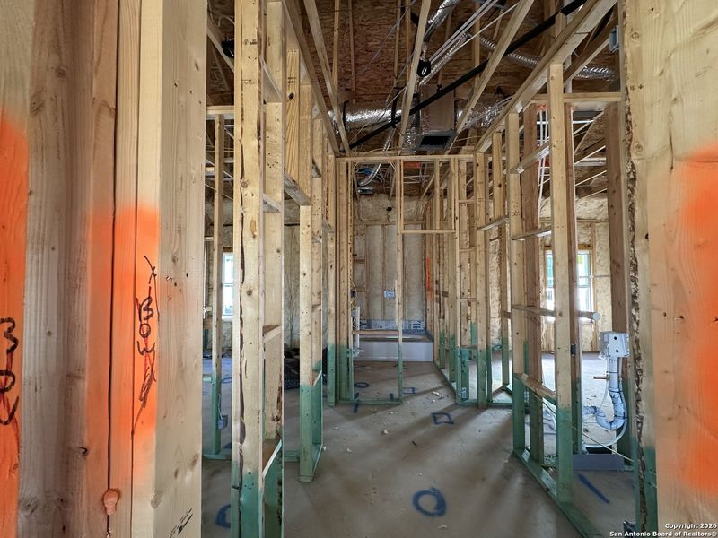 In-progress construction of a new home in Arcadia Ridge, San Antonio, TX (Image 22).