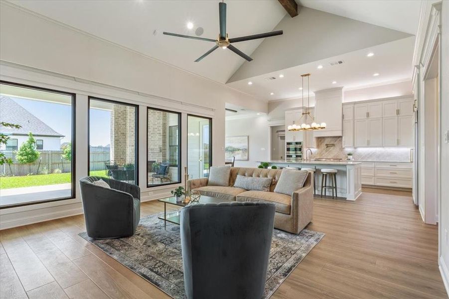 Furnished interior view inside a new home in , Robinson (Image 15). Furnished interior view inside a new home in , Robinson (Image 15).