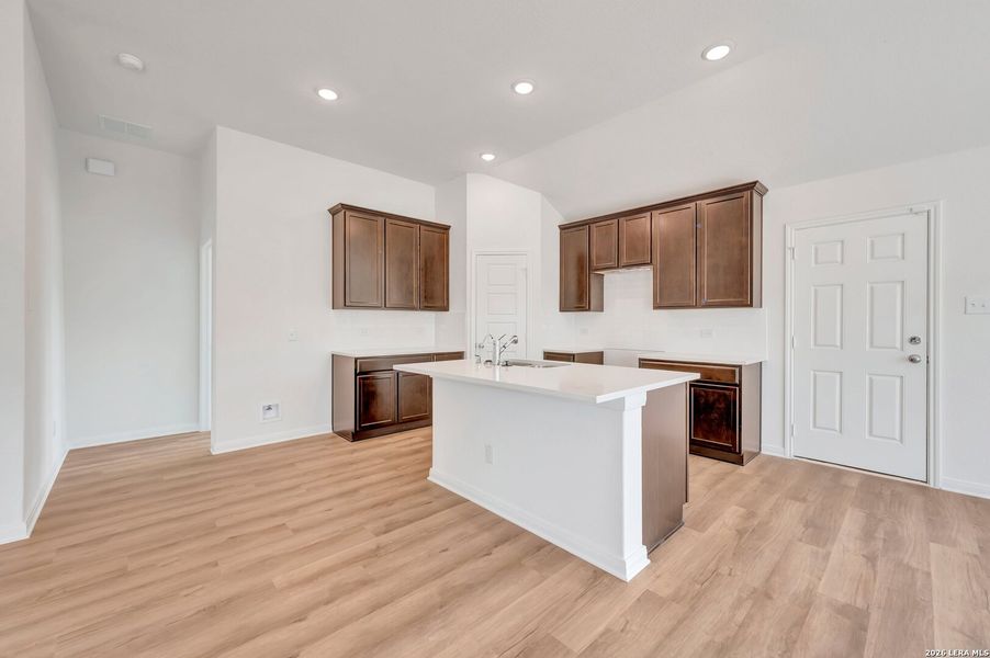 Furnished interior view inside a new home in Chaparral Ranch, Floresville (Image 9).
