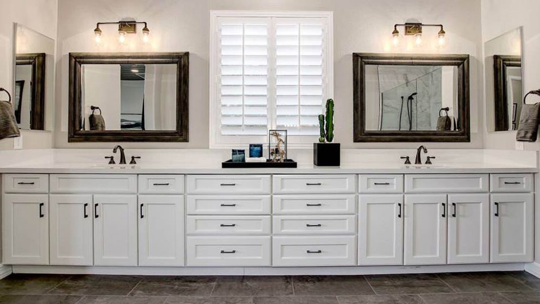 Representative furnished interior of a home built from the Appaloosa by Taylor Morrison in Victory at Verrado Venture II Collection 55+, Buckeye (Image 28).