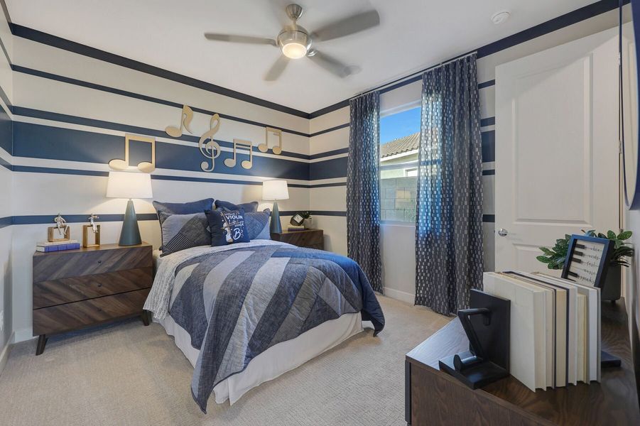 Representative furnished interior of a home built from the Dove by Mattamy Homes in Bella Vista Farms, Queen Creek (Image 31). Representative furnished interior of a home built from the Dove by Mattamy Homes in Bella Vista Farms, Queen Creek (Image 31).