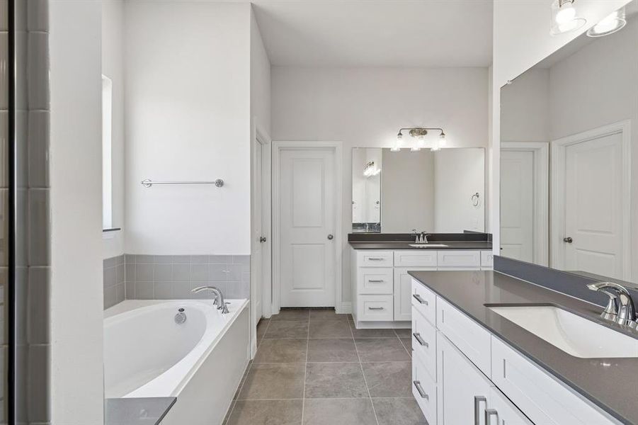 Furnished interior view inside a new home in Bellagio, Forney (Image 7).