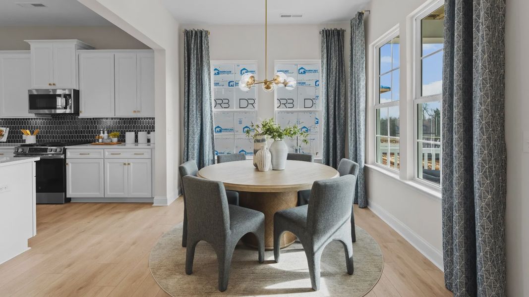 The Brockton Plan by DRB homes in Pineville, NC - Dining Area The Brockton Plan by DRB homes in Pineville, NC - Dining Area