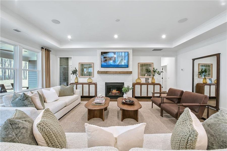 Furnished interior view inside a new home in , Villa Rica (Image 5).