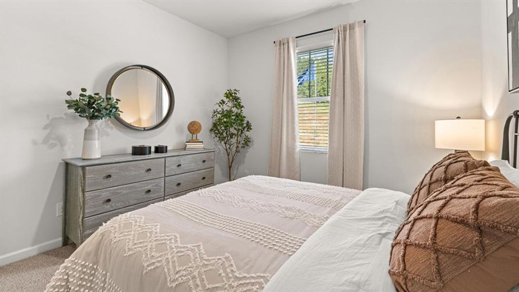 Furnished interior view inside a new home in Lost Creek, Dallas (Image 44).