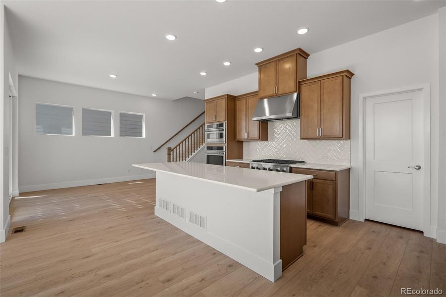 Furnished interior view inside a new home in Trailside at Cottonwood Creek, Colorado Springs (Image 8).