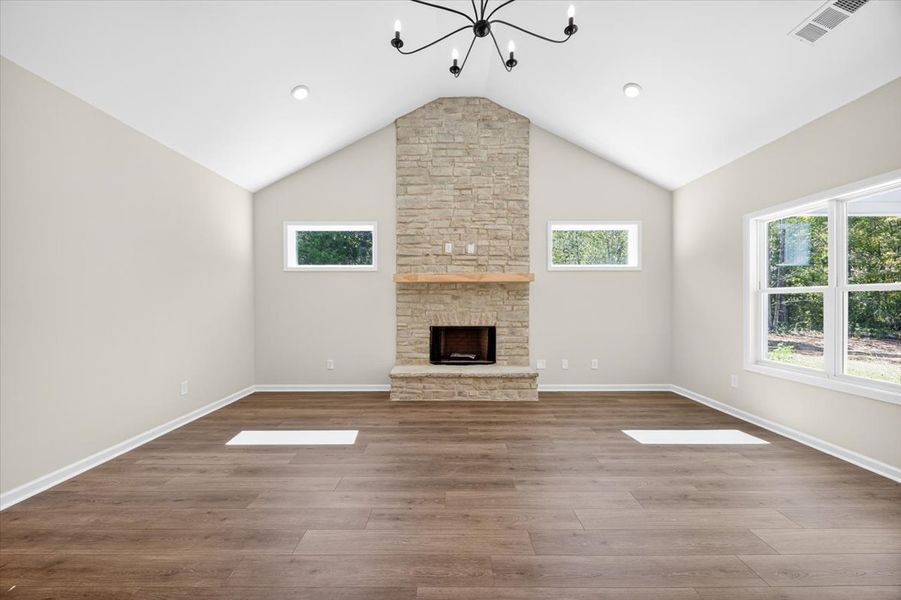 Spacious, unfurnished interior of a new home in Collier Grove, Thomaston (Image 32).