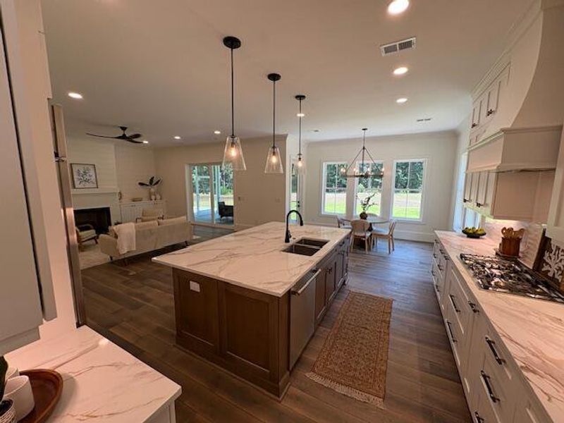 Furnished interior view inside a new home in , Johns Island (Image 36).